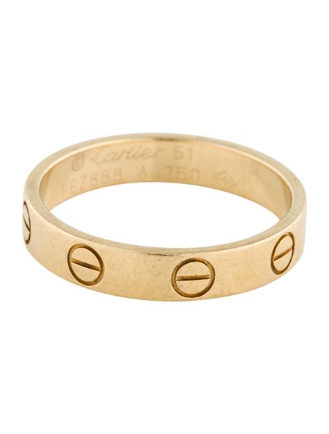 cartier love ring gold|cartier love ring real.